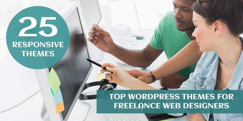 25 Responsive WordPress Themes For Freelance Web Designers