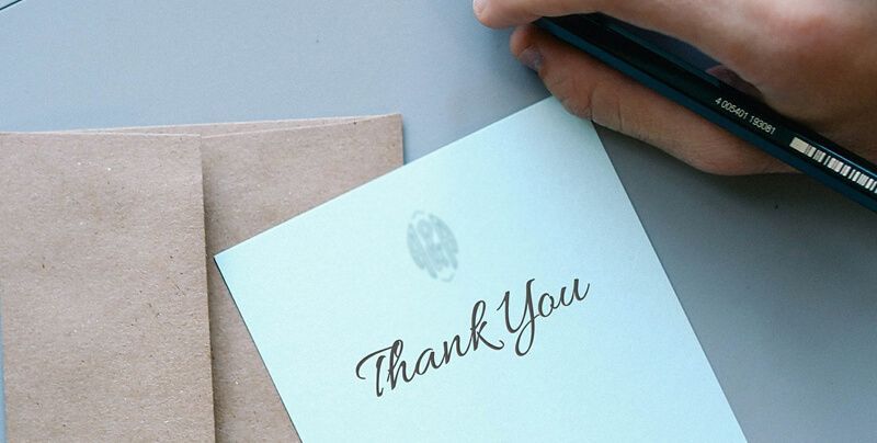 Send a Thank You Note to the Blog Owner