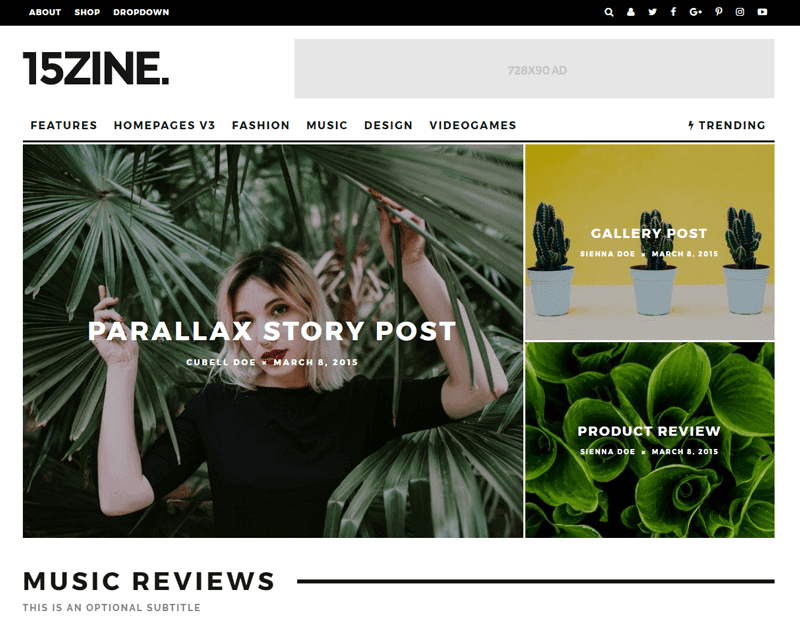 Zine - HD Theme