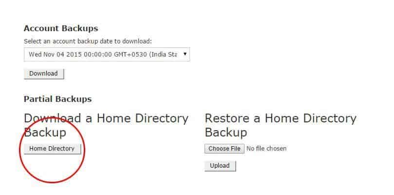 Home Directory