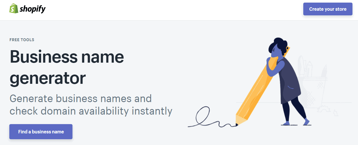 Shopify Business Name Generator