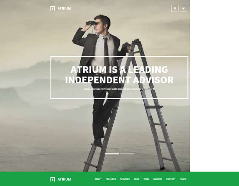 Atrium Responsive WordPress Theme