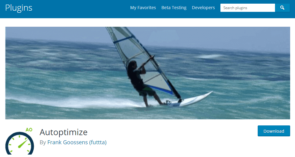Autoptimize WordPress plugin