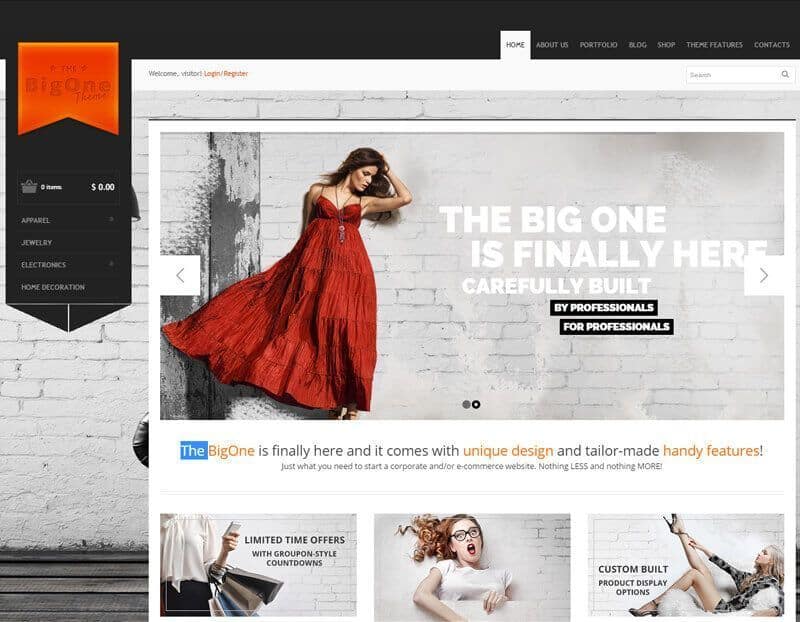 BigOne WordPress Theme