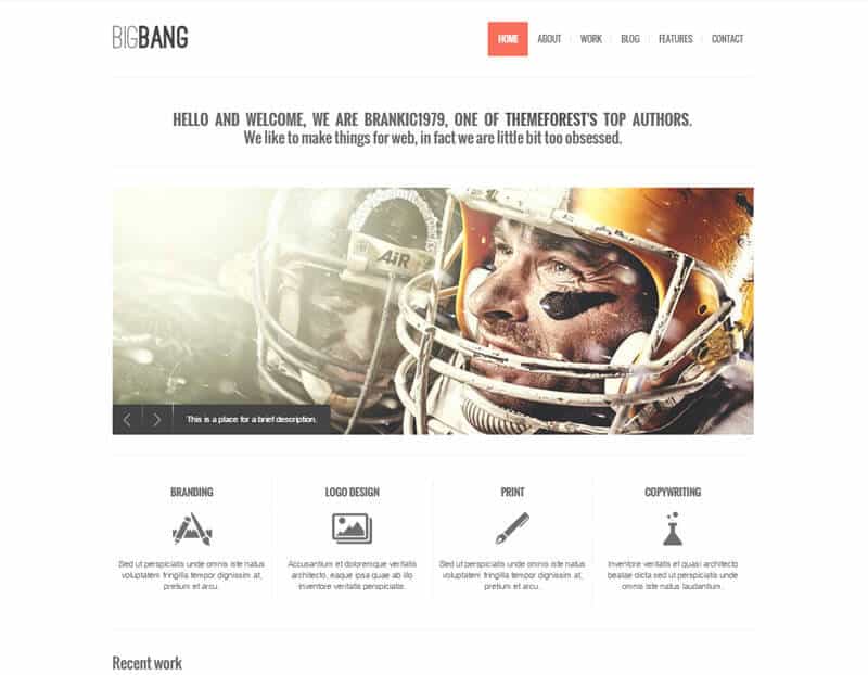 Bigbang WordPress Theme