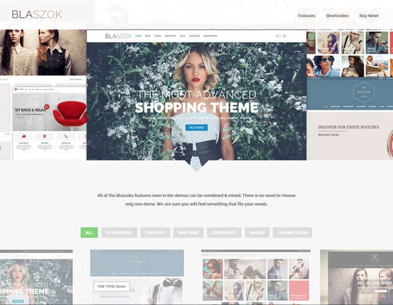 Blaszok WordPress Theme