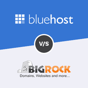 Bluehost vs Bigrock