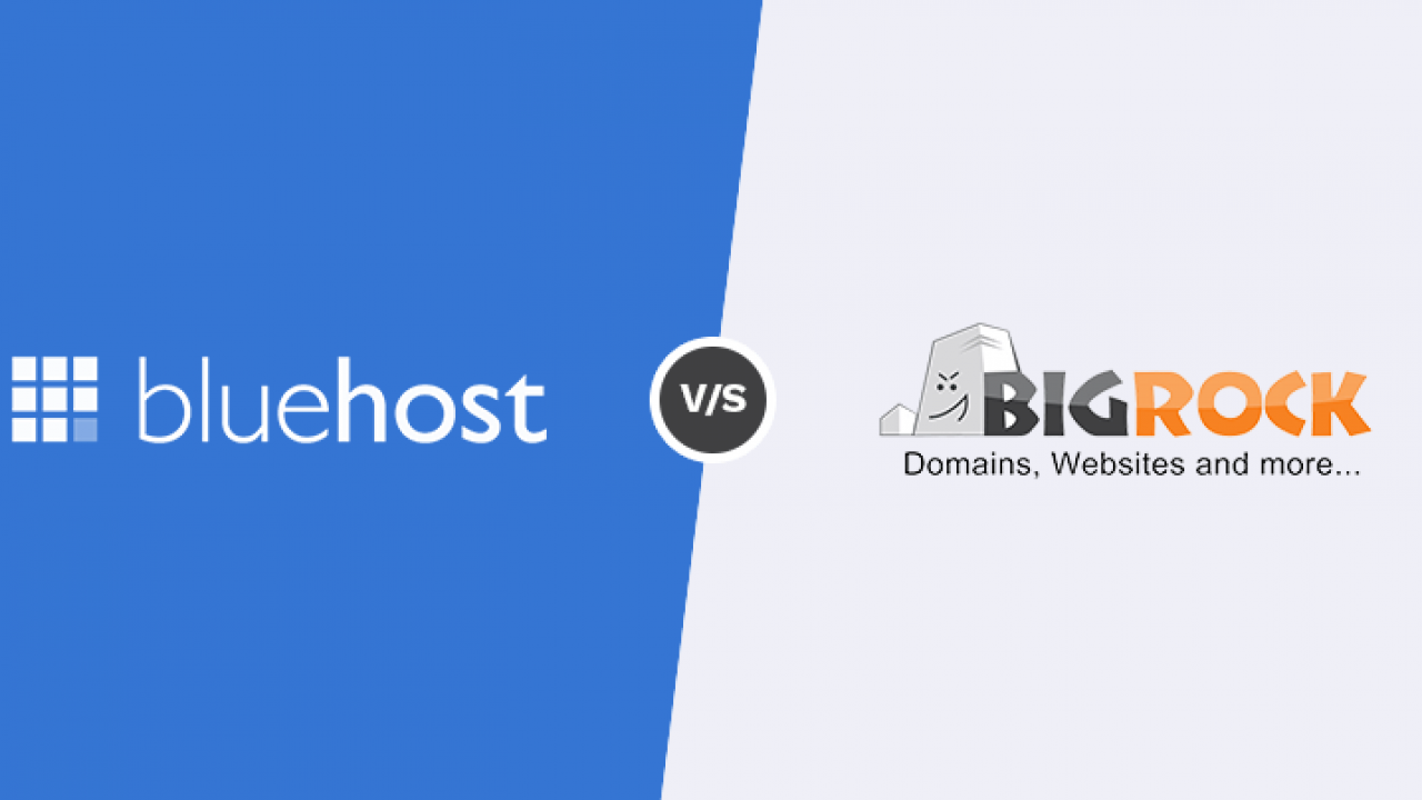 Bluehost Vs Bigrock Review For March 2020 Images, Photos, Reviews