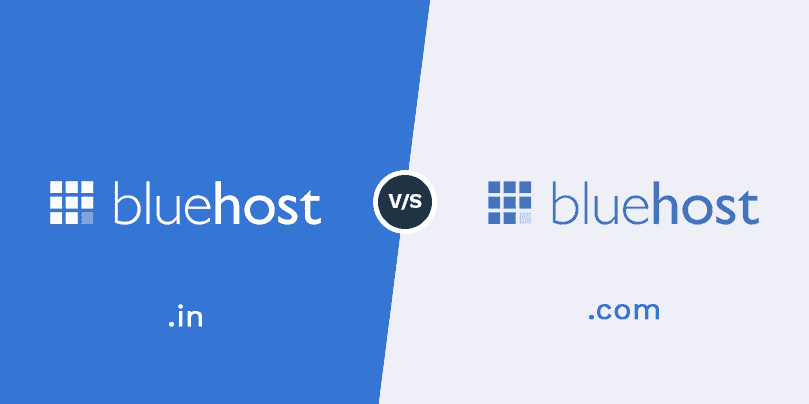 Bluehost India vs Bluehost.com