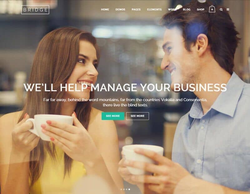 Bridge WordPress Theme