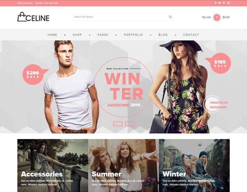 Celine WordPress Theme