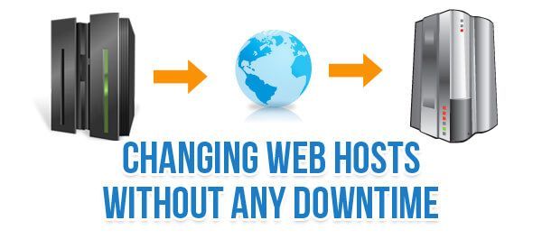 Changing web hosts without any downtime