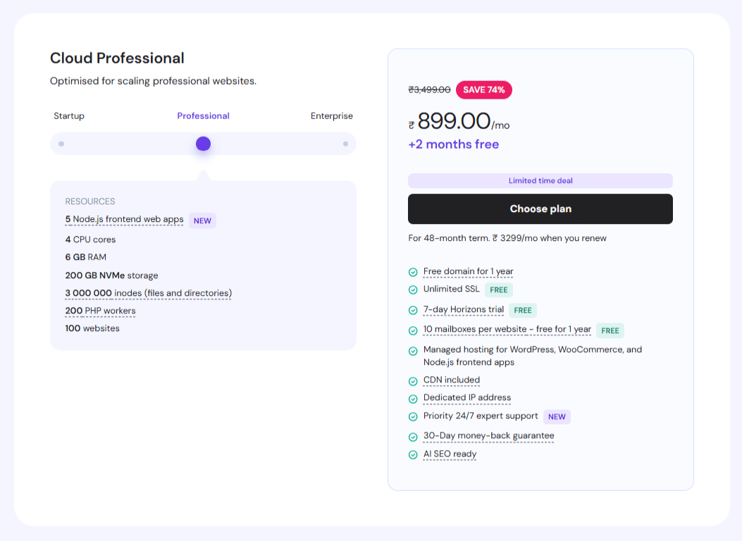 Cloud Hosting Plans 2 Cloud Hosting Plans
