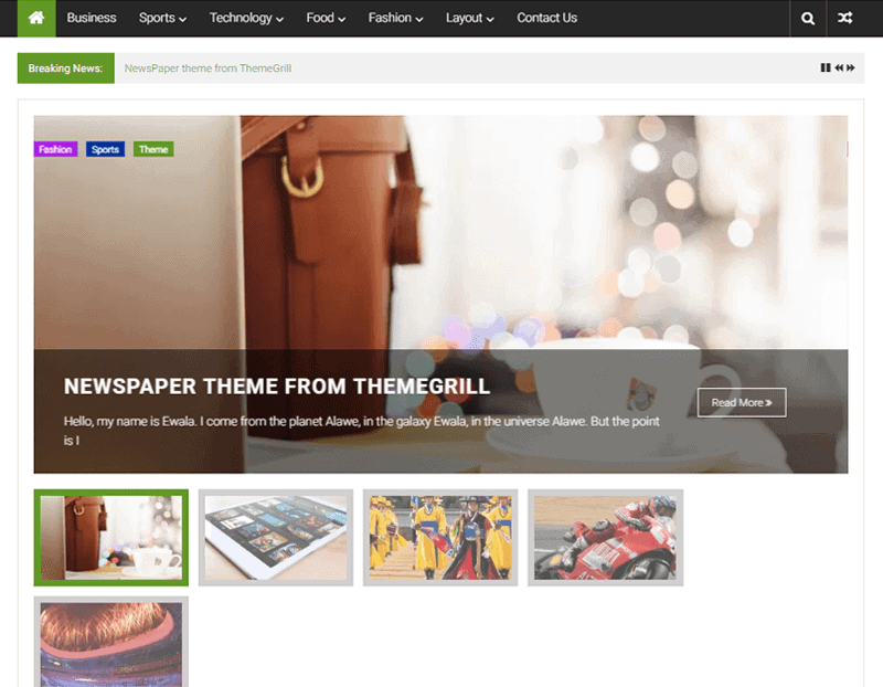 ColorNews Theme