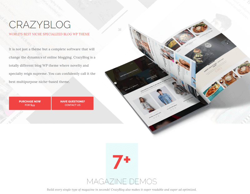 CrazyBlog Theme