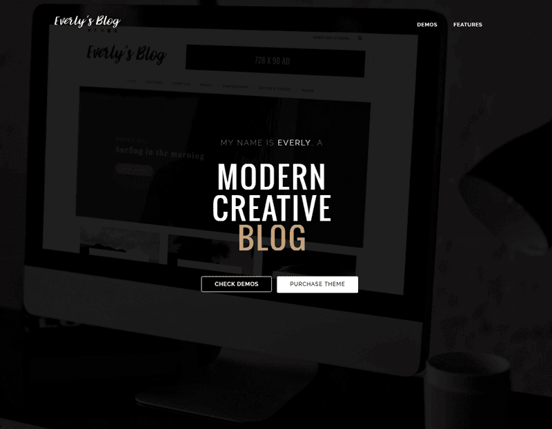 Everly Blog Theme