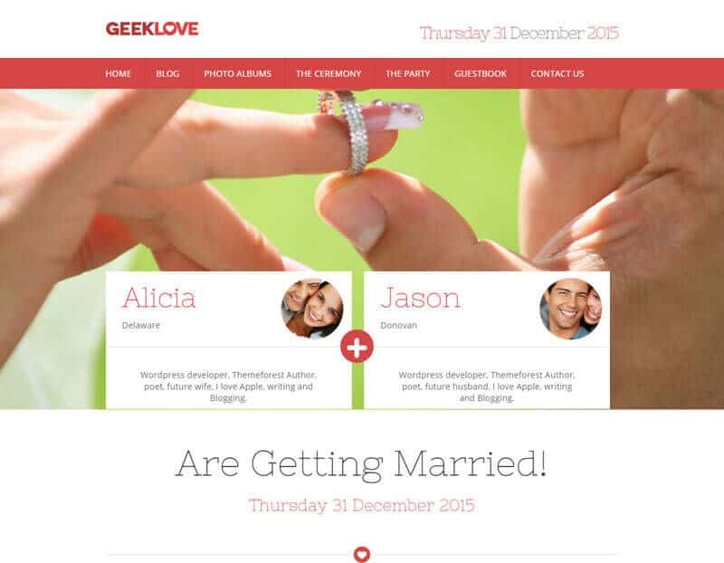 GeekLove WordPress Theme