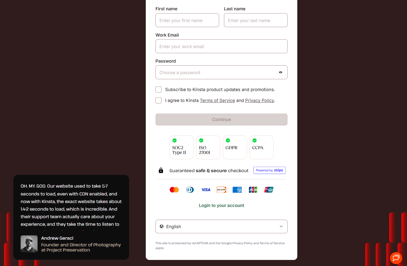 How To Use a Kinsta Coupon step 3