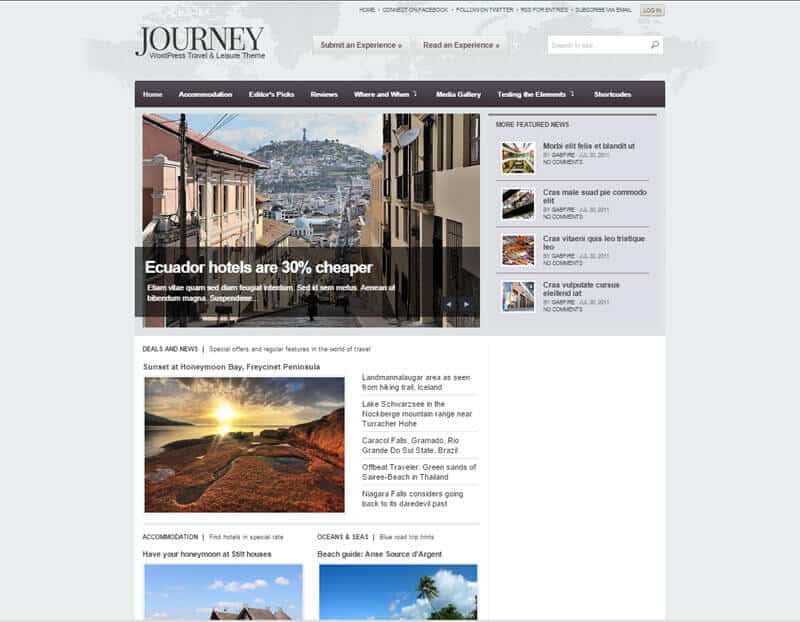 Journey WordPress Theme