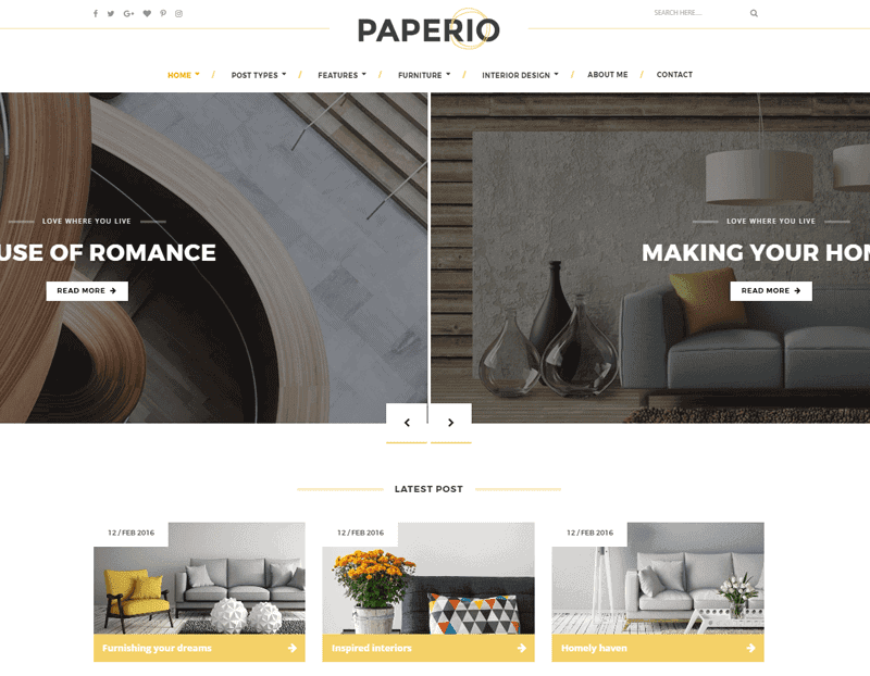 Paperio Theme