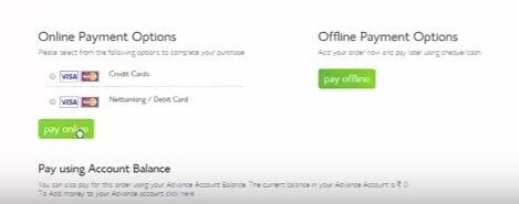 Payment Option