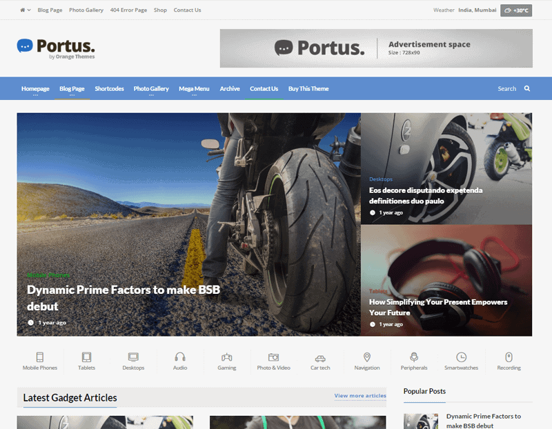 Portus Theme