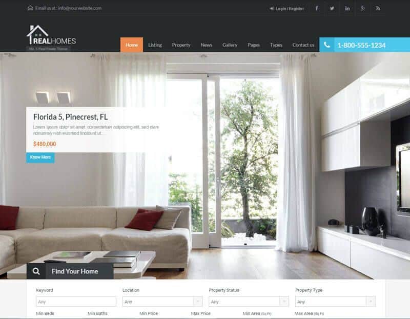 Real Homes WordPress Theme