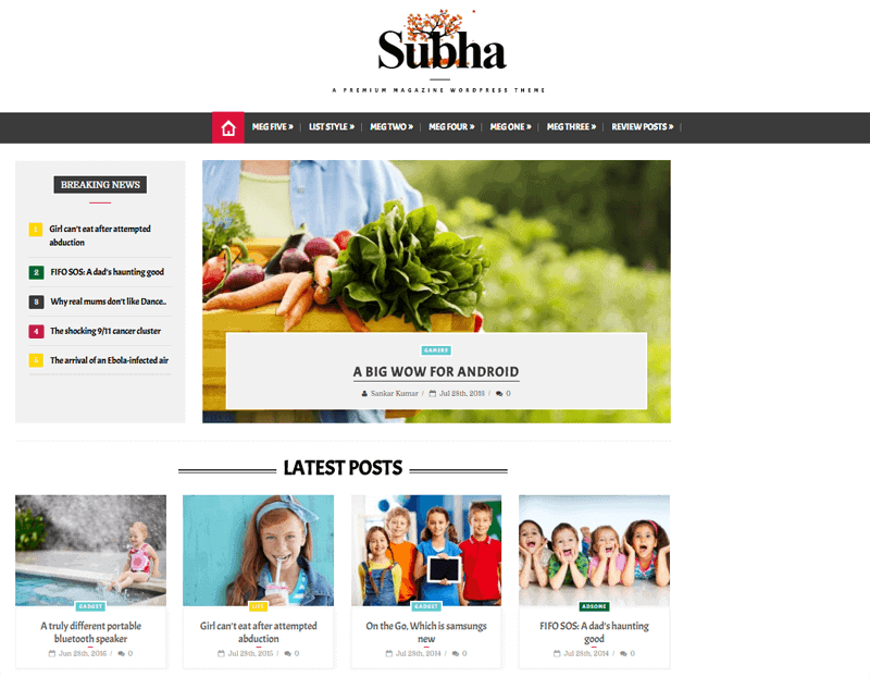 Subha Theme