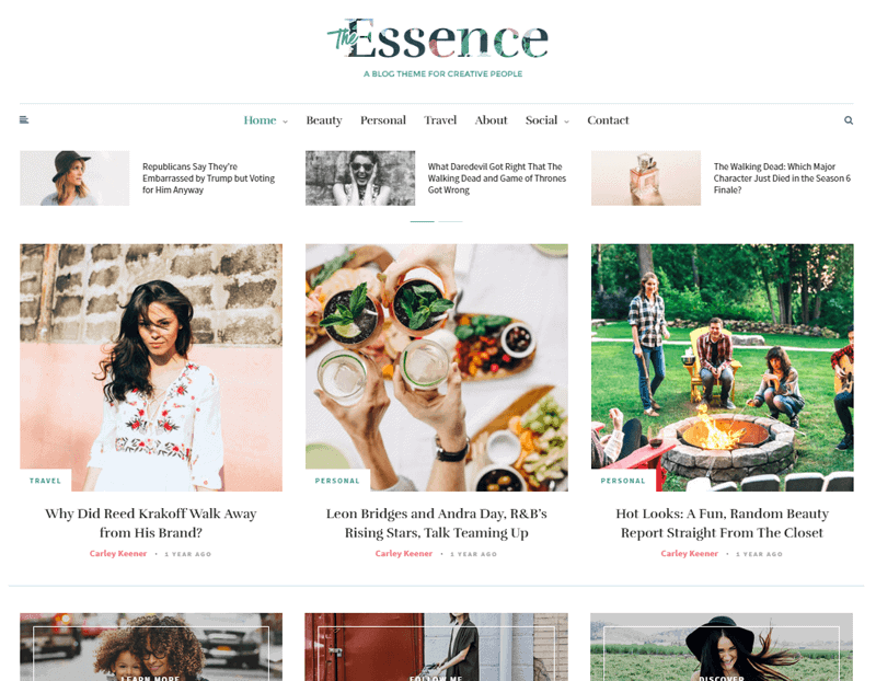 The Essence Theme