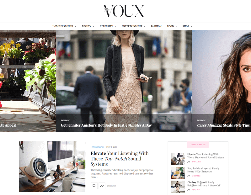 The Voux Theme