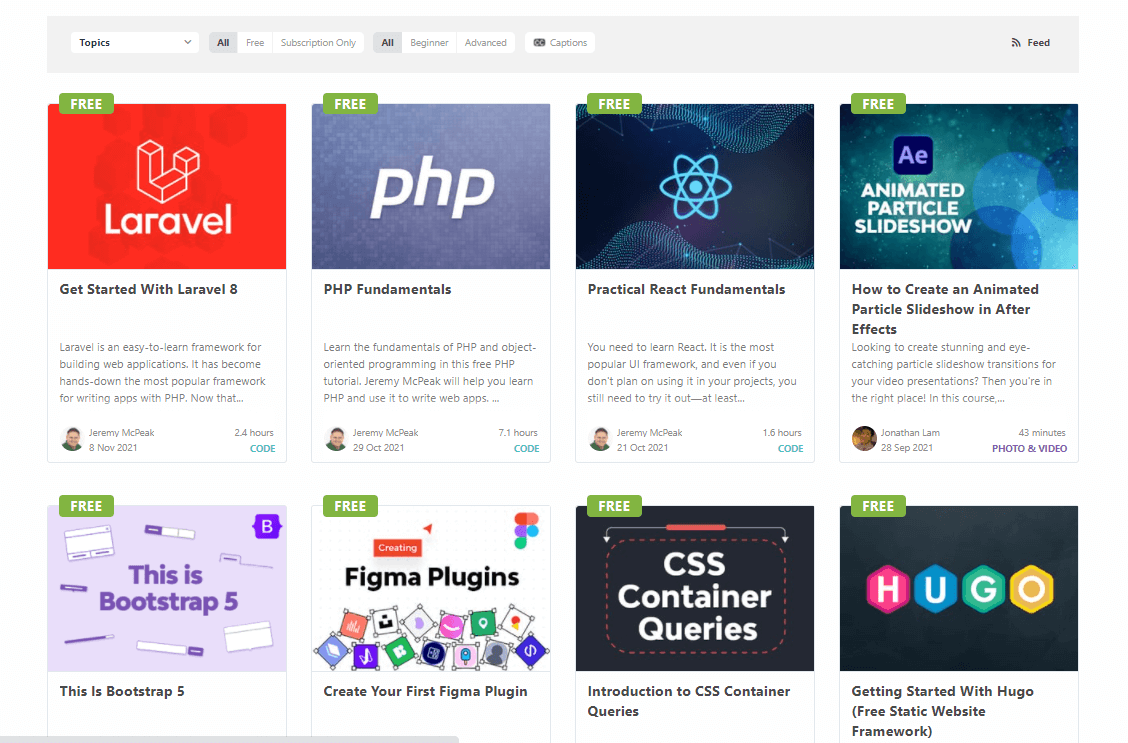 TutsPlus Courses