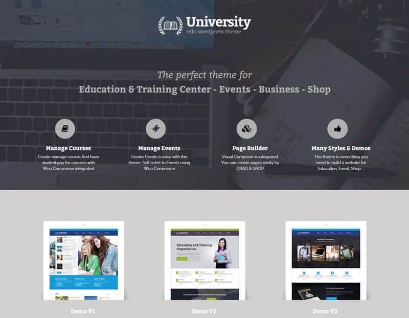 University WordPress Theme