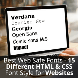 Best Web Safe Fonts