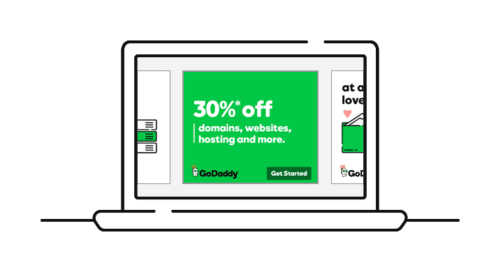 godaddy banner ads