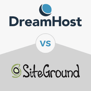 Dreamhost vs SiteGround