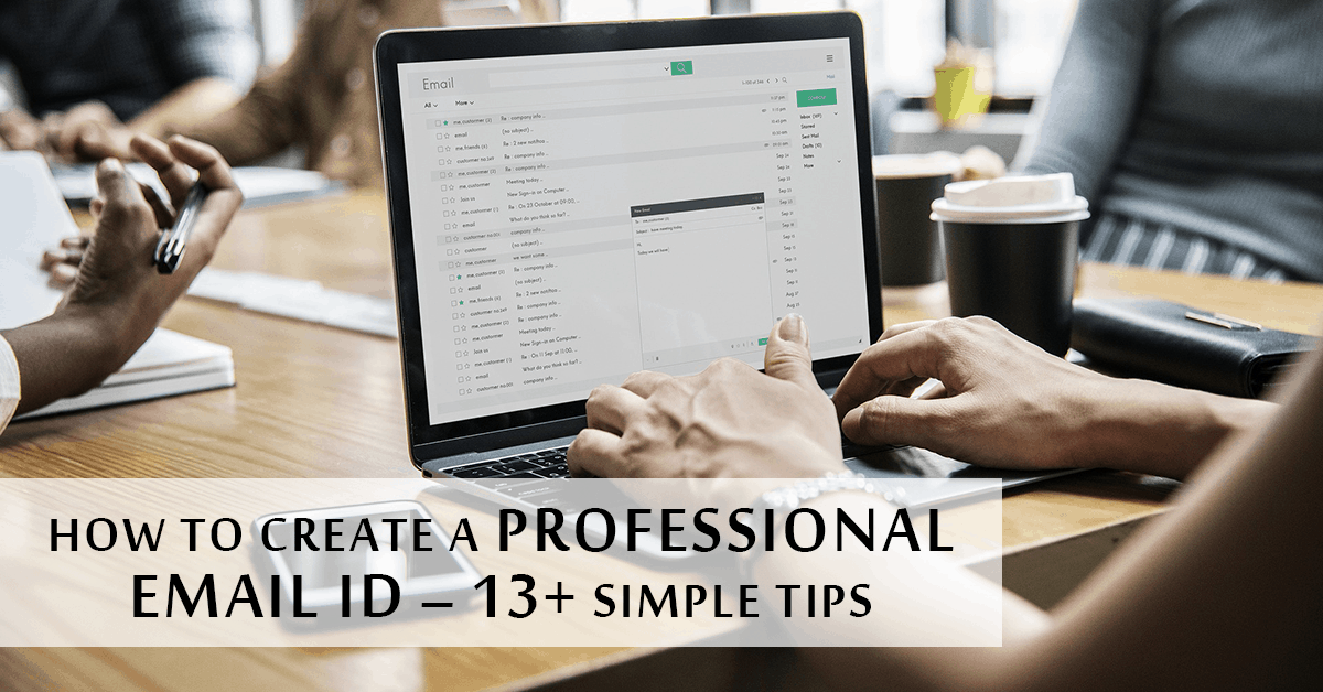 example of a professional email id