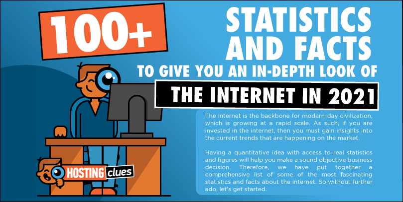 100+ Statistics and Facts of the Internet