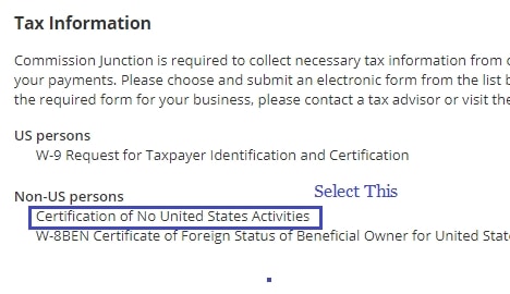 tax information