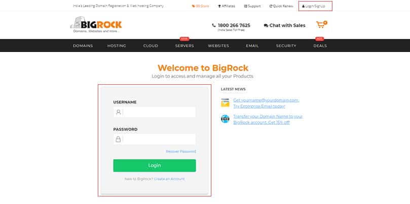 Visit BigRock